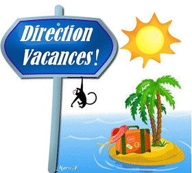 Gifs direction vacances